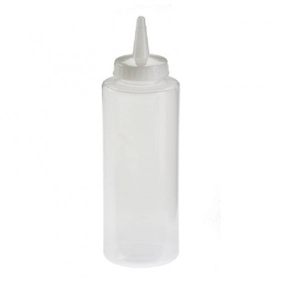 LEONE BOTTLE SQUEEZE TRASPARENTE CON TAPPO ML.680 PEZZI 6