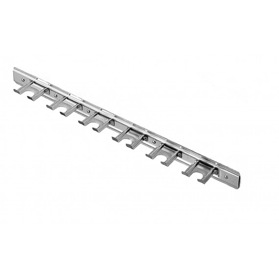 LILLY CODROIPO SUPPORTO INOX A PARETE 6 POSTI