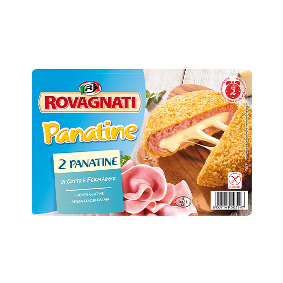 ROVAGNATI PANATINE COTTO E FORMAGGIO GR.175