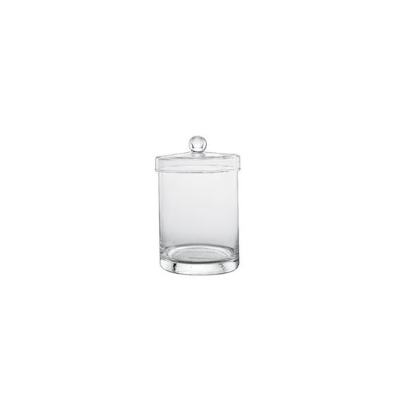 barattolo in vetro soffiato per centrotavola o confettate Ø cm.12 h.15