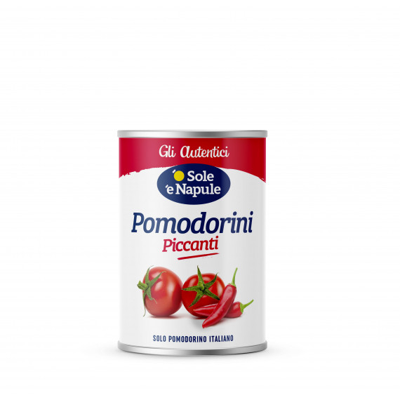 Pomodorini piccanti (strappo) 24x400 grammi