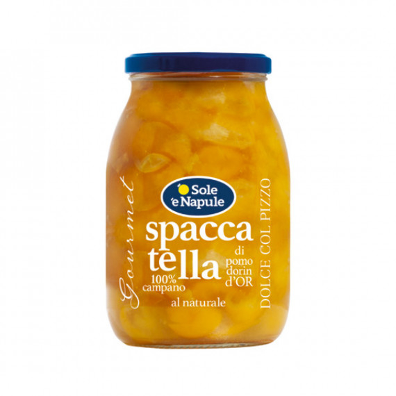 Pomodorin d'or - Spaccatelle di pomodorino giallo naturale (vetro) - Linea Chef  6x960 grammi