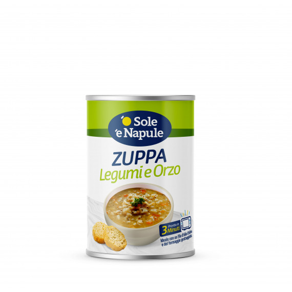 Zuppa di cereali con legumi e orzo (strappo) 12x400 grammi