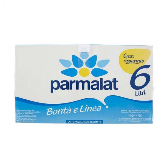 PARMALAT BONTA E LINEA LATTE P/S 6X1 LT.