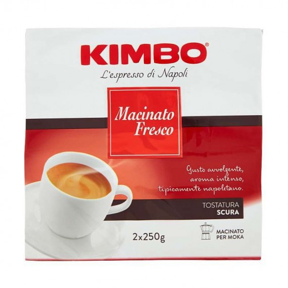 KIMBO CAFFE MACINATO FRESCO DUETTO 2X250