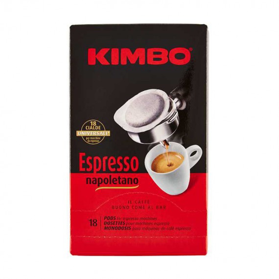 KIMBO CAFFE' ESPRESSO NAPOLETANO IN CIALDE PEZZI 18