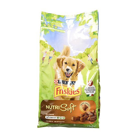 PURINA FRISKIES NUTRI SOFT DOG POLLO KG.1,5
